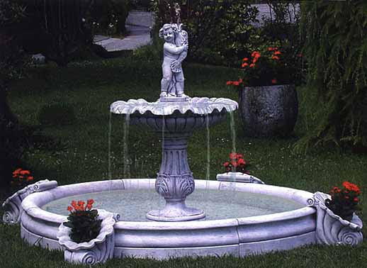Fountain with Pool